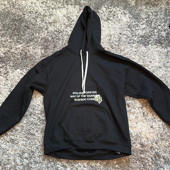 Darc sport Bushido code born in darcness hoodie size medium new without tags